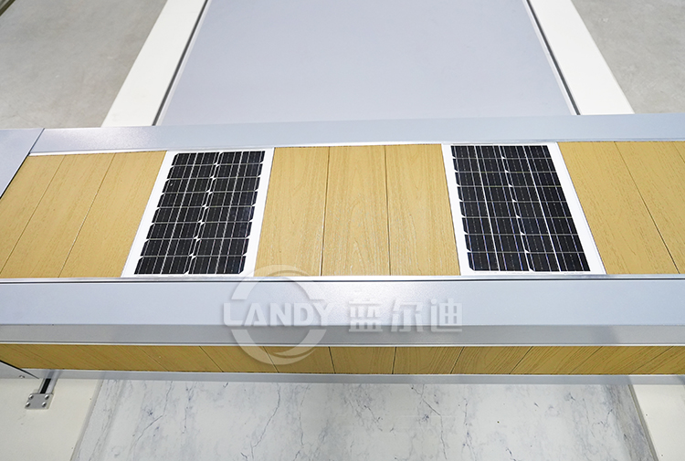 24V 400W Solar Energy Sliding Rail Motorised Pool Cover Roller UV-Resistant Electric Pool Cover Reel for Above Ground Pool Model View 3