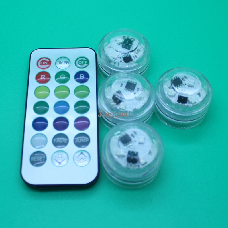 with Sucker and Magnet 13 LED Remote Controlled Submersible Underwater LED Fish Tank Pool Light Portable Cartoon Style CRI 60