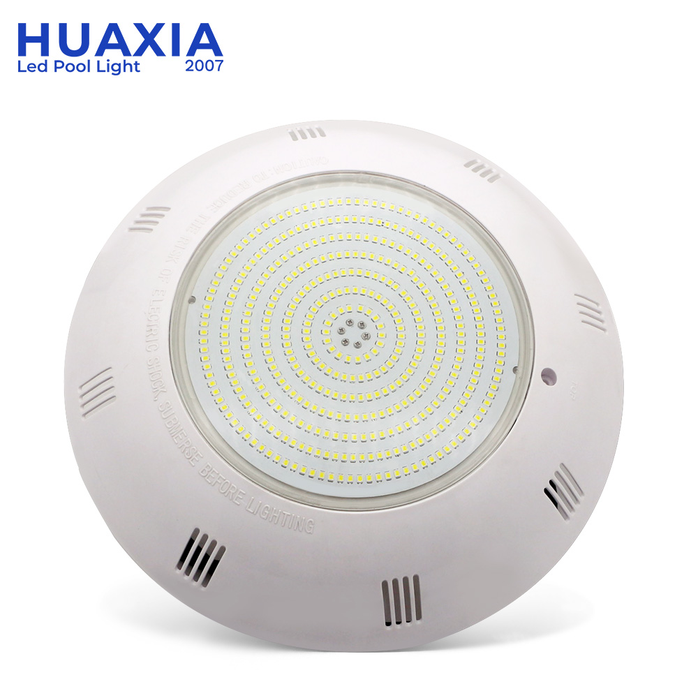 IP68 Waterproof Resin Filled Surface Mounted LED Pool Light AC12V Underwater Swimming Pool Lamp for Concrete/Vinyl Pool