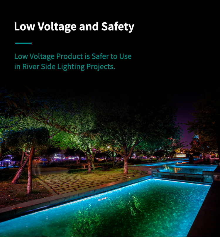 IP68 Waterproof Swimming Pool Led Strip Light Low Voltage DC24v Fixed RGB Program