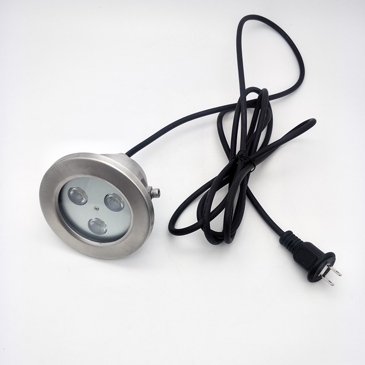 Outdoor Ip68 Waterproof Stainless Steel Dmx512 Controller Rgb Warm White 3000k Garden Fountain Landscape Underwater Pool Light