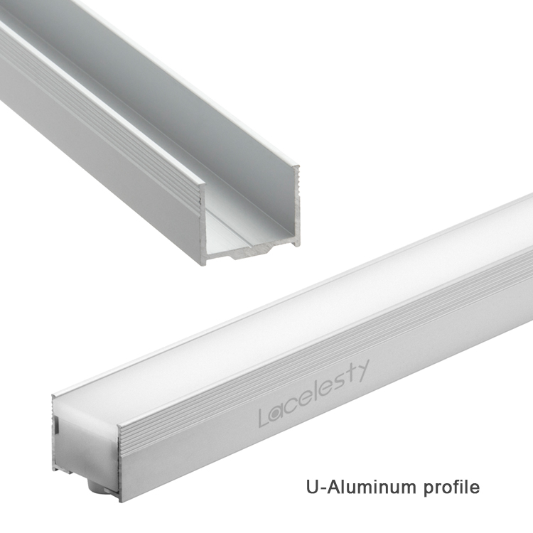 Recessed Floor Linear Inground Light RGB IP68 Waterproof DC24V Swimming Pool Linear Light inground light