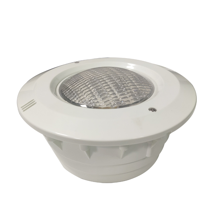 2025 Upgraded 304 Stainless Steel ABS Plastic 36W RGB LED Pool Light IP68 Color Change Concrete Pool Vinyl Liner Landscape PAR56