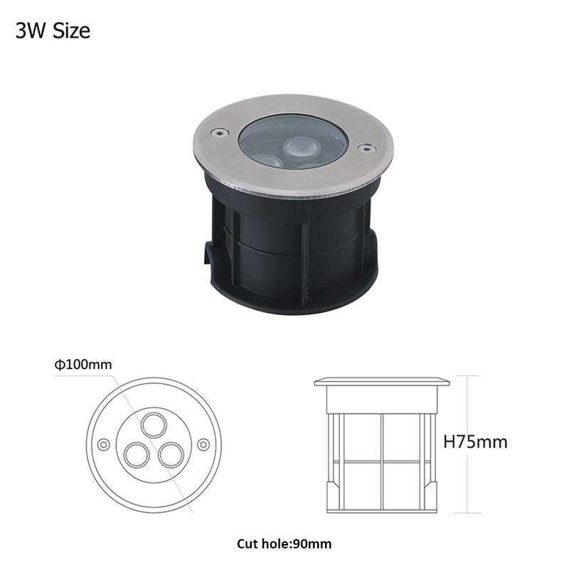 LED underwater light lighting effect 1