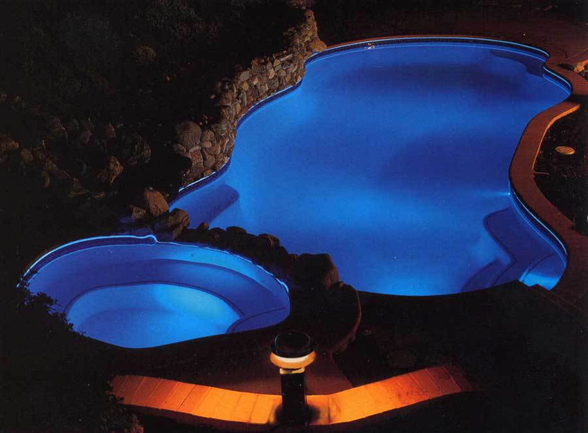 Pool Light Under Water