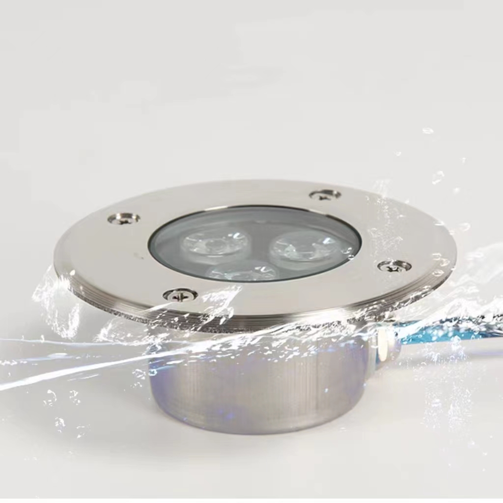 IP68 Waterproof Buried Type Led Recessed Underwater Swimming Underwear Swim Light 12v 24V Pool Lights
