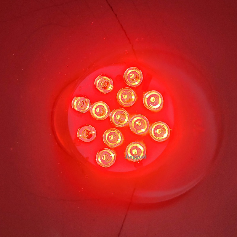 with Sucker and Magnet 13 LED Remote Controlled Submersible Underwater LED Fish Tank Pool Light Portable Cartoon Style CRI 60