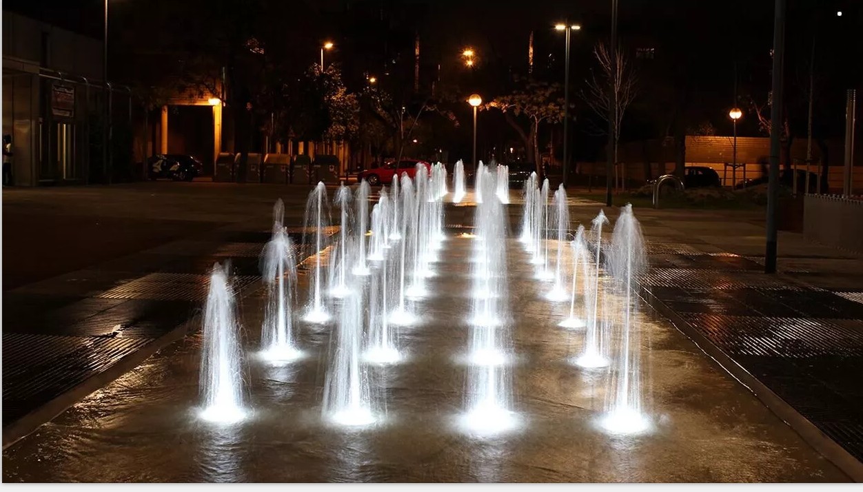 Water Pool Submersible Lighting Installation