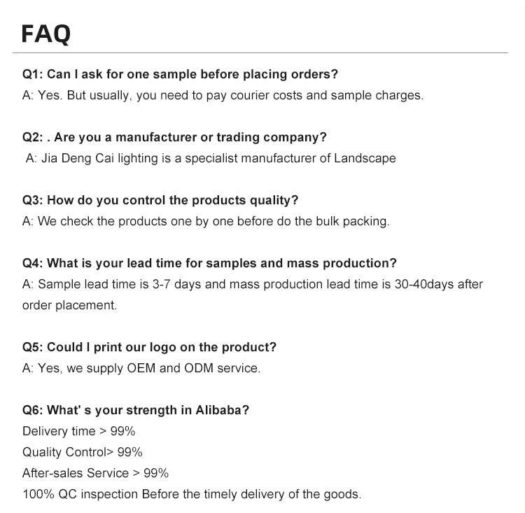 FAQ Visual banner