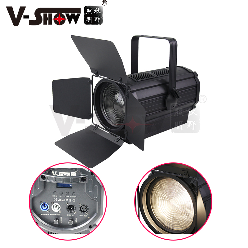 Vshow Fsp300 Zoom Spot LED Lighting 300W LED Fresnel Spotlight Studio Lights