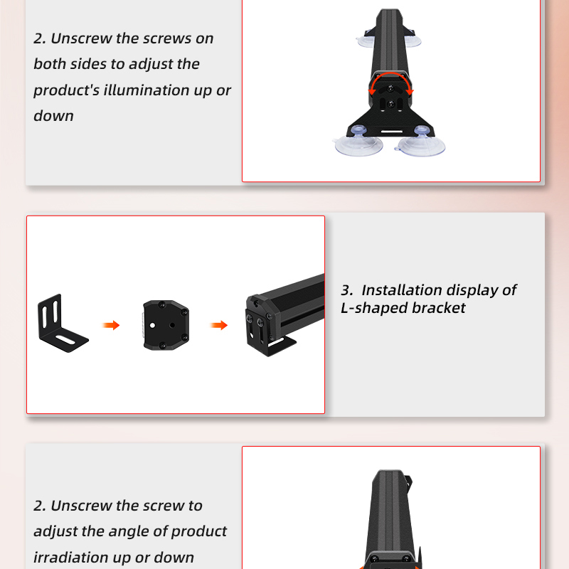Car Styling Flashing Emergency Signal Lamp Lights 12v 24V RGB Windshield Sucker Installation Strobe Warning Light