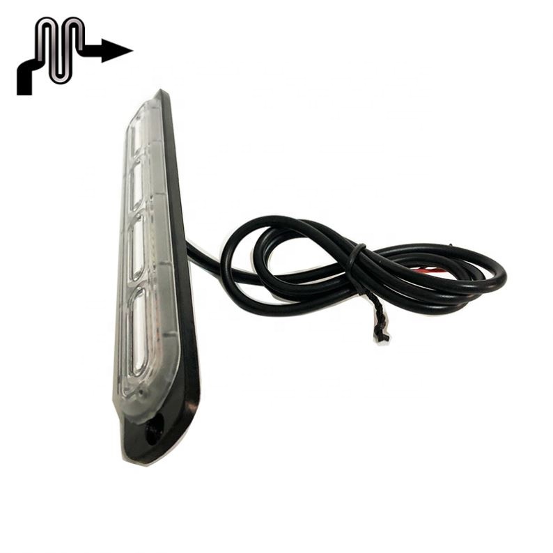Led Strobe Light Green White Orange Led Truck Light, 12-24v Emergency Warning Light, 24 Leds Strobe Flashing Lights