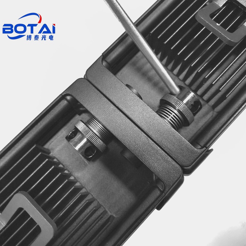 BOTAI 360W Hybrid Outdoor Strobe Light 90x3W Seamless Splicing 30Hz Flashing Emergency Alerts Warm White &amp; White LED 400W Power