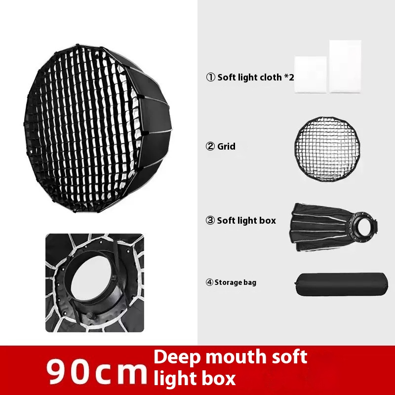 Professional 100W LED Cob Lamp Kit 90cm Metal Stand for Softbox Video Photographic Lighting for Studios Photo Studio Accessories
