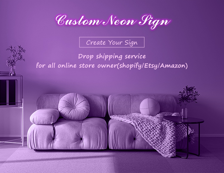 Custom Neon Sign Display 1