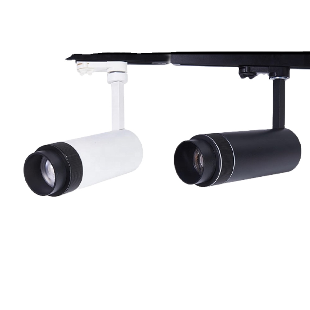 15W 20W Track Spotlight China 30W Adjust Zoom Type LED Track Light for Showroom Lighting