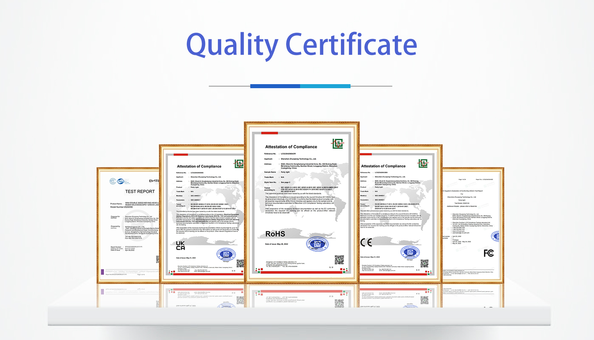 Certification Documents