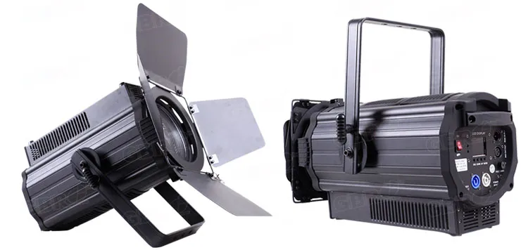 GBR-PL300 300W LED Zoom Fresnel Light - Side View