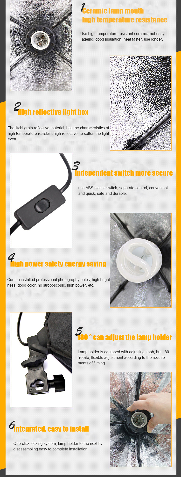 Softbox Set Detail Diagram Info