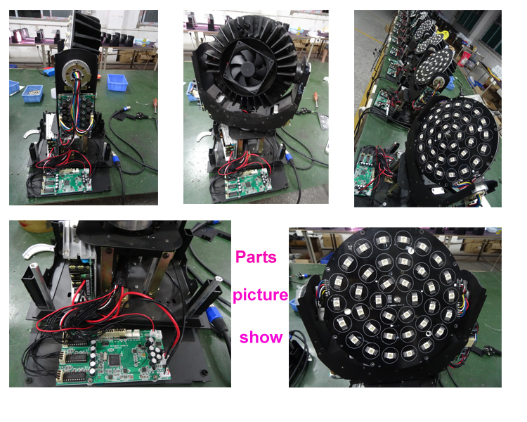 36x10w Led Moving Head Beam Light Structure