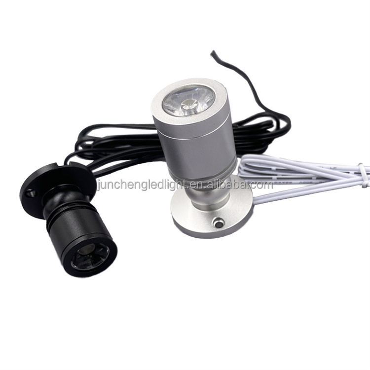 Wholesale LED Spotlights Museum Jewelry Shop Counter Small Spotlight 1W 3W Led Cabinet Mini Spot Light Ceiling