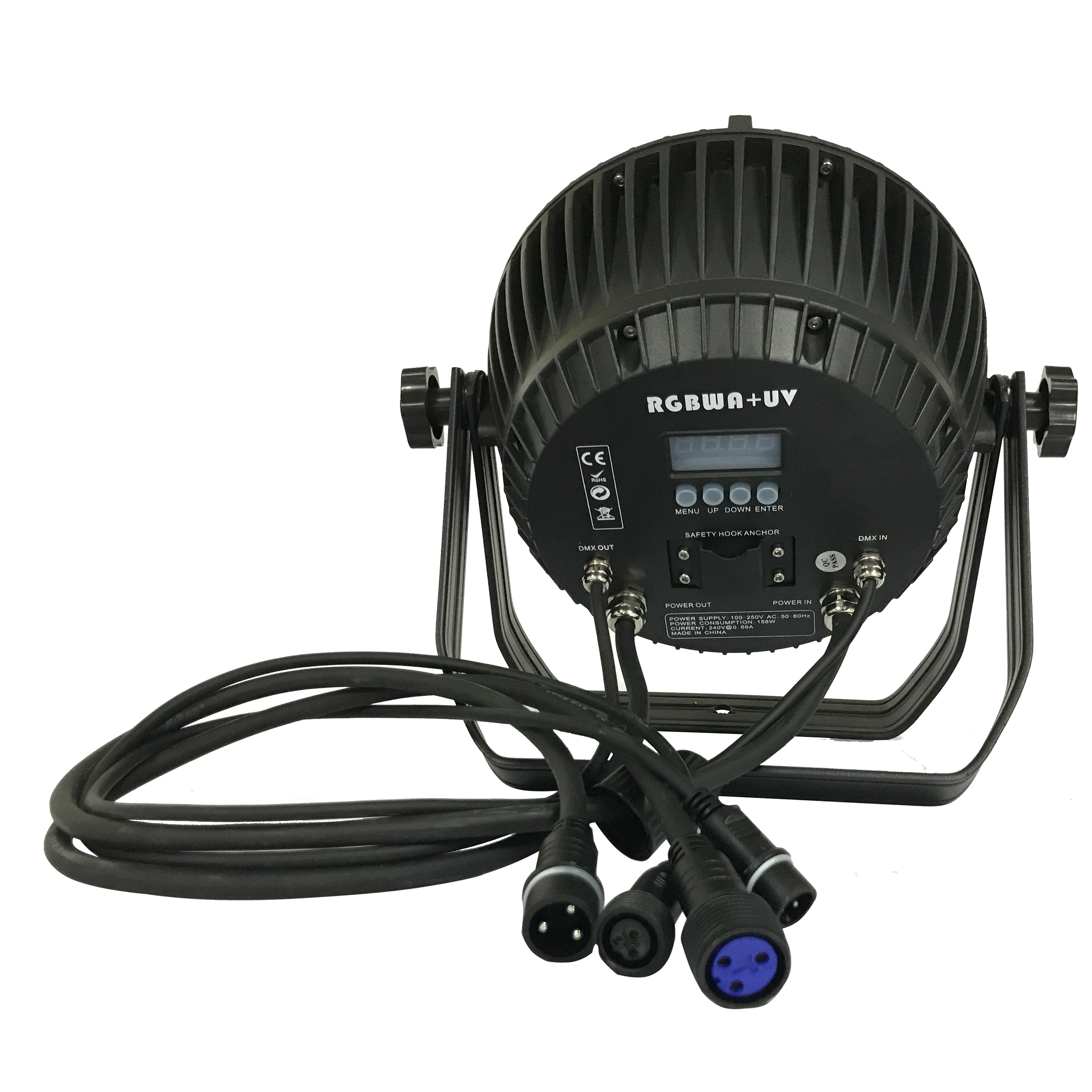 IP65 Par Light 18x18W RGBWA+UV 6in1 China Par LED Light Outdoor Waterproof Led Parcan