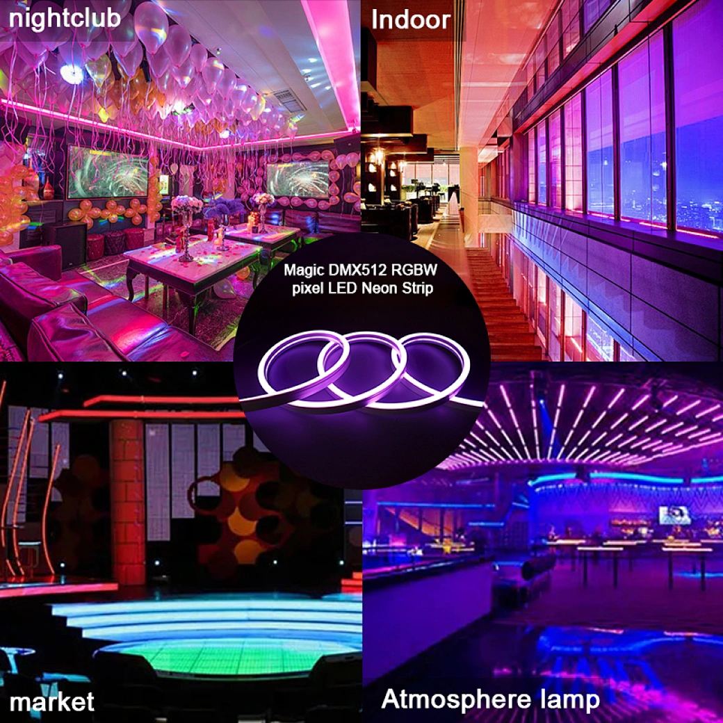 Round LED Neon Application 3