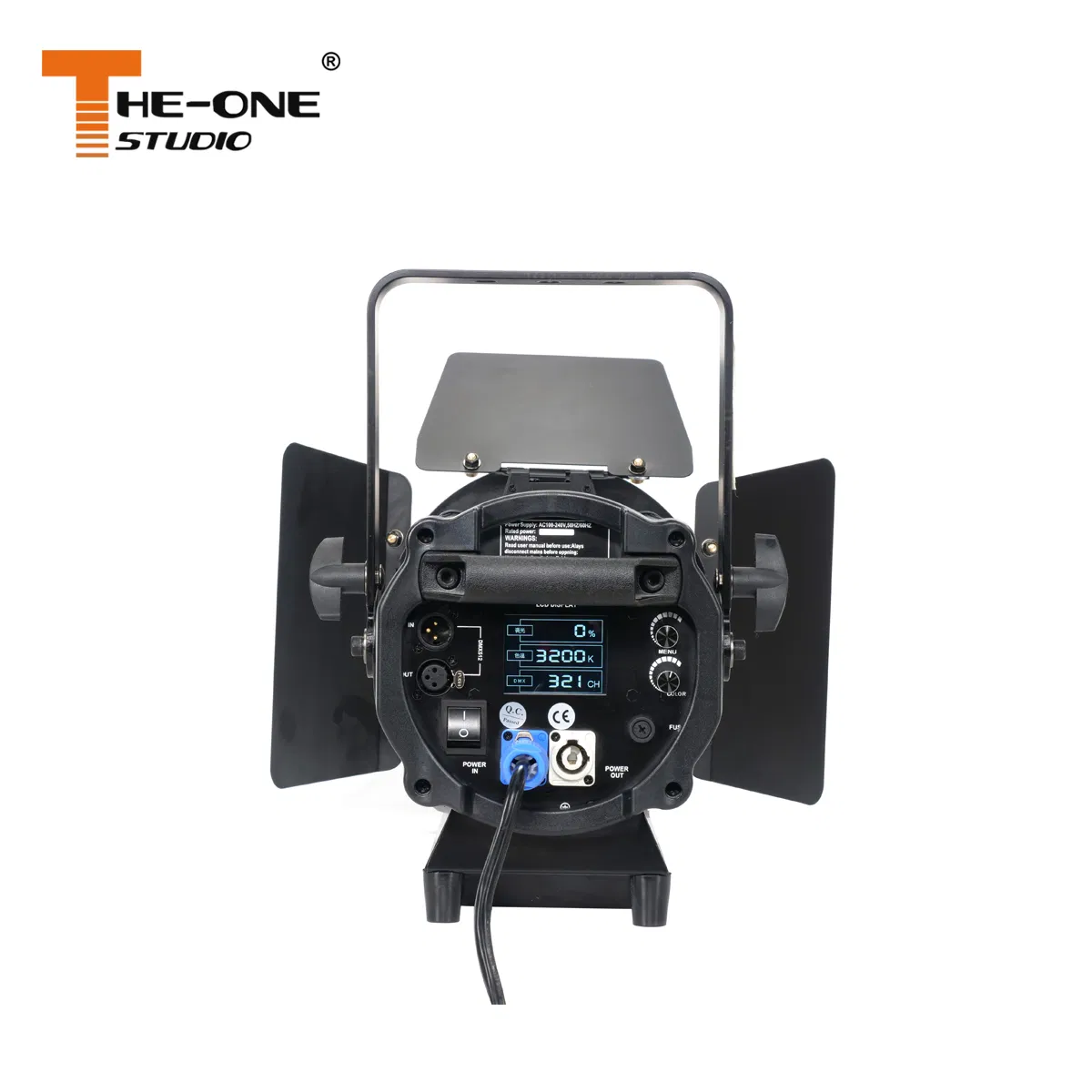 High Power 600W Die-Casting Aluminum LED Fresnel Soft Light