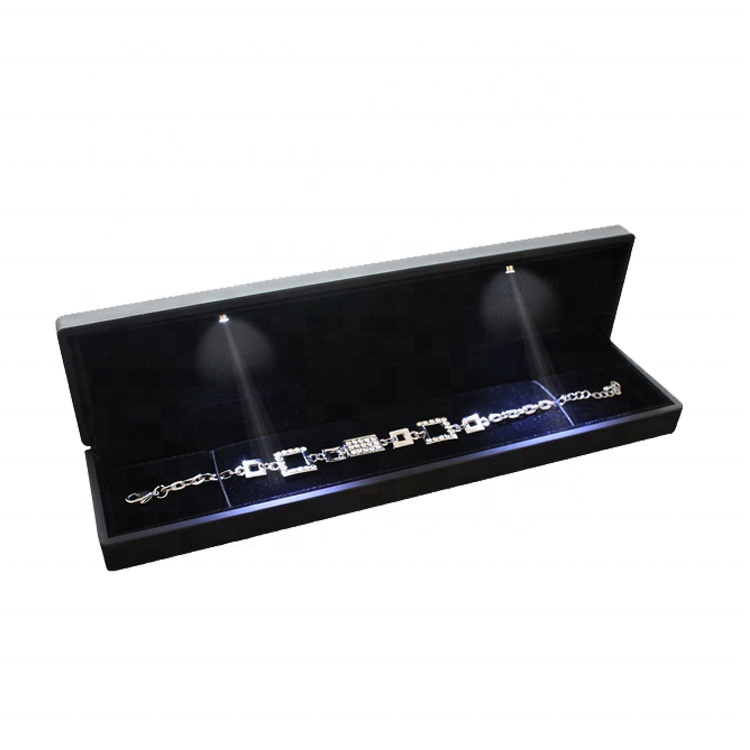 Luxury Marry With Light Bracelet Packaging Led Lighting Ring Box