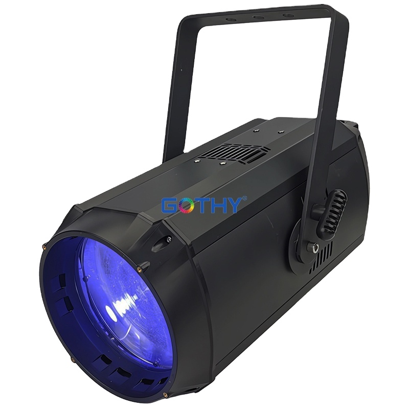 300W RGBW LED Zoom Parcan Replaces 1000W Halogen PAR64 Motorized Zoom DMX Control Silent Cooling Event Rental Projection Lights