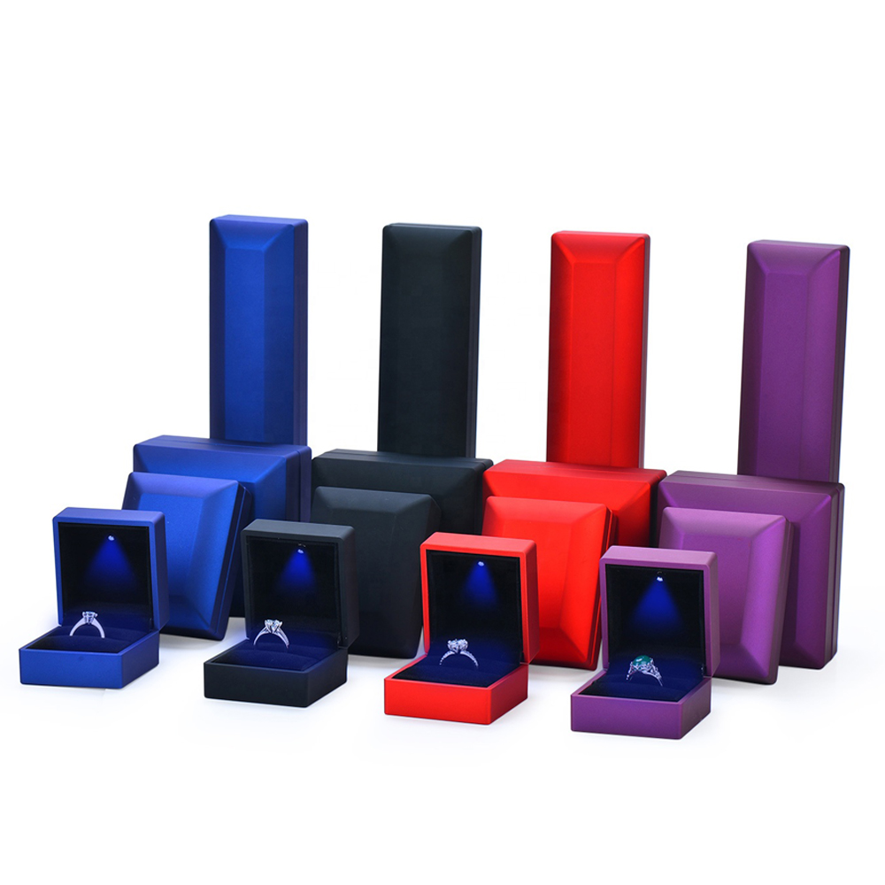 Luxury Marry With Light Bracelet Packaging Led Lighting Ring Box