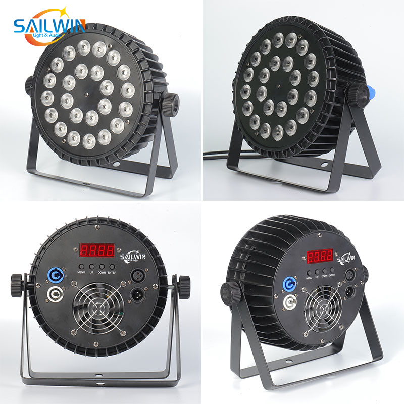 24X18W Parcan Stage Led Par Lighting Rgb Dj Light 24PCS RGBWA+UV 6in1 LED Par Light