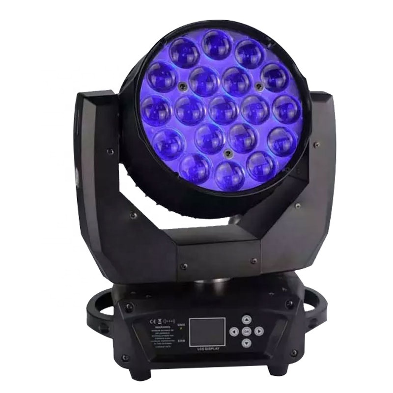 Botai Disco Stage Led Wash 19x15W LED Wash Lights Zoom Moving Head Beam Light