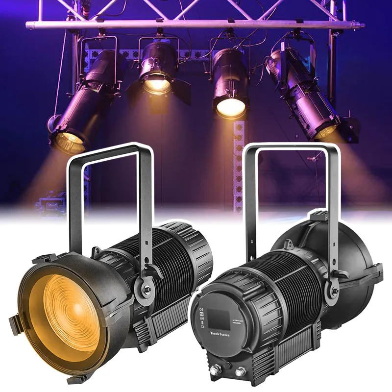 Auto Zoom Fresnel Spot Light Front View