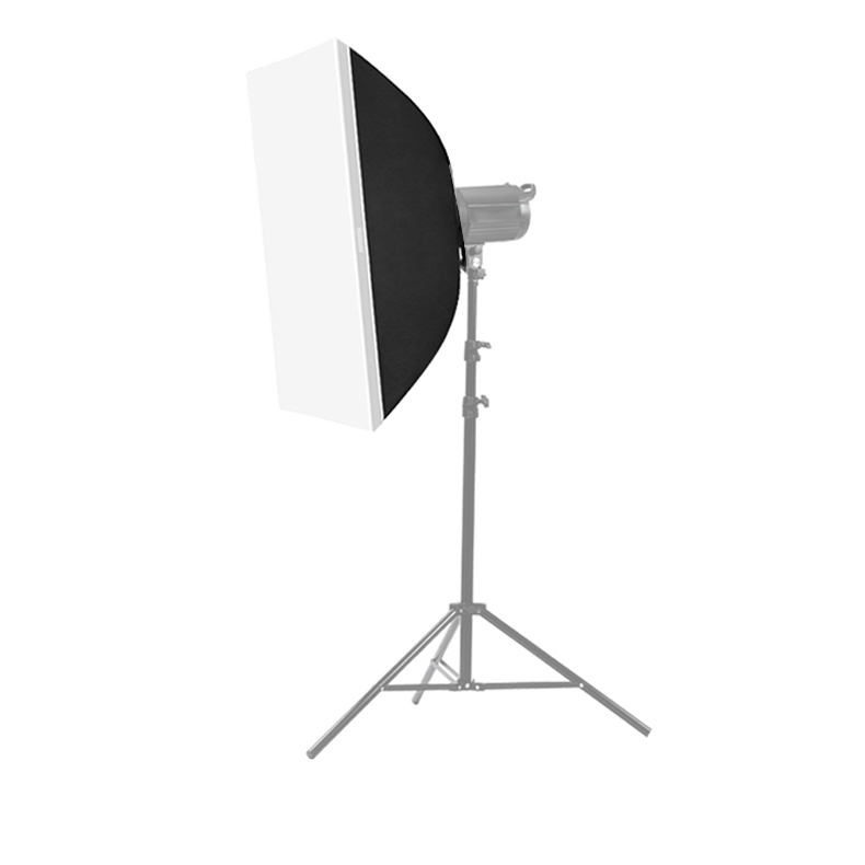 Professional 60*90cm Studio Lighting Kit 2m Video Softbox Set With Remote Control Metal Light Stand