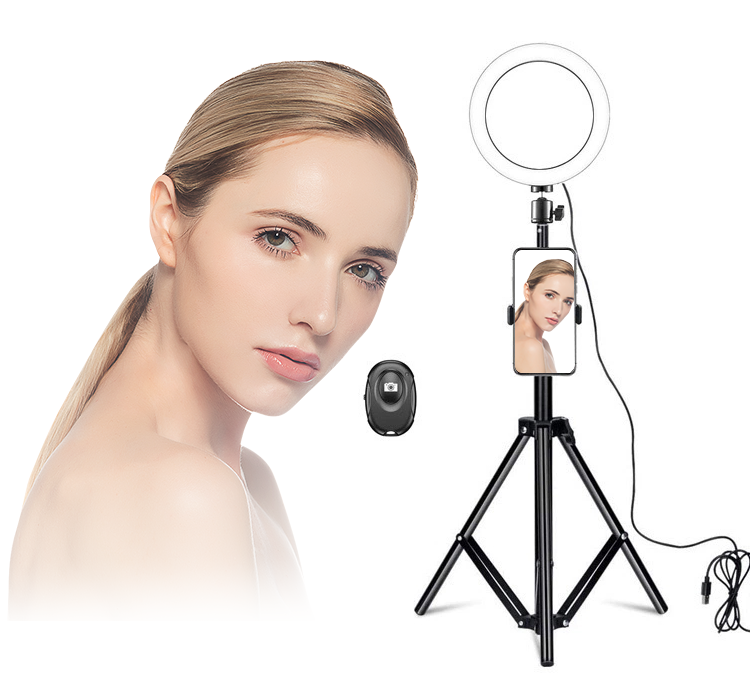 Led Ring Light with Tripod Stand