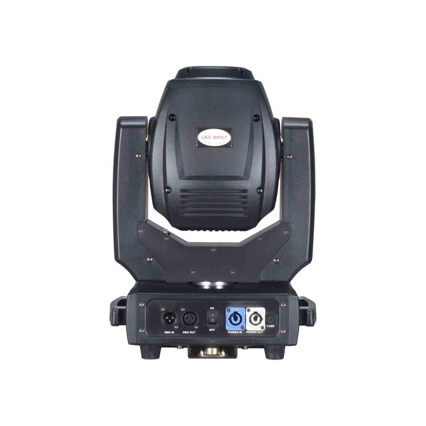 150W Sharpy RGBW LED Spot Moving Head Light with DMX512 Control 16 Channels 7 Static Gobo Effects