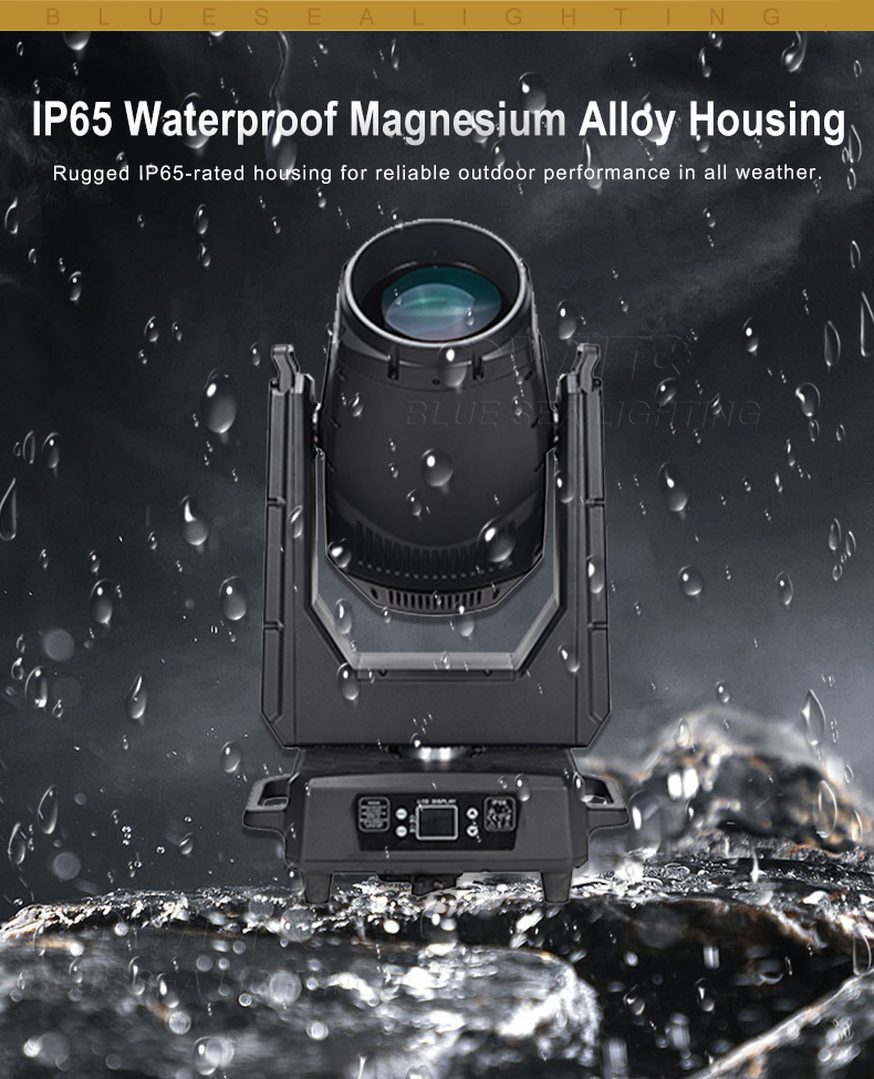Waterproof IP65 Outdoor 420W RGBW Beam Moving Head Light