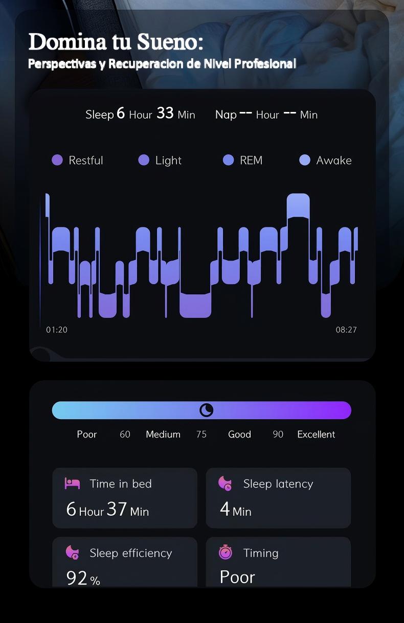 SHR OEM K3 AI Analysis Smart Ring App Control Sleep Tracker IP67 Waterproof Body Recovery Tracking Stress Level Management