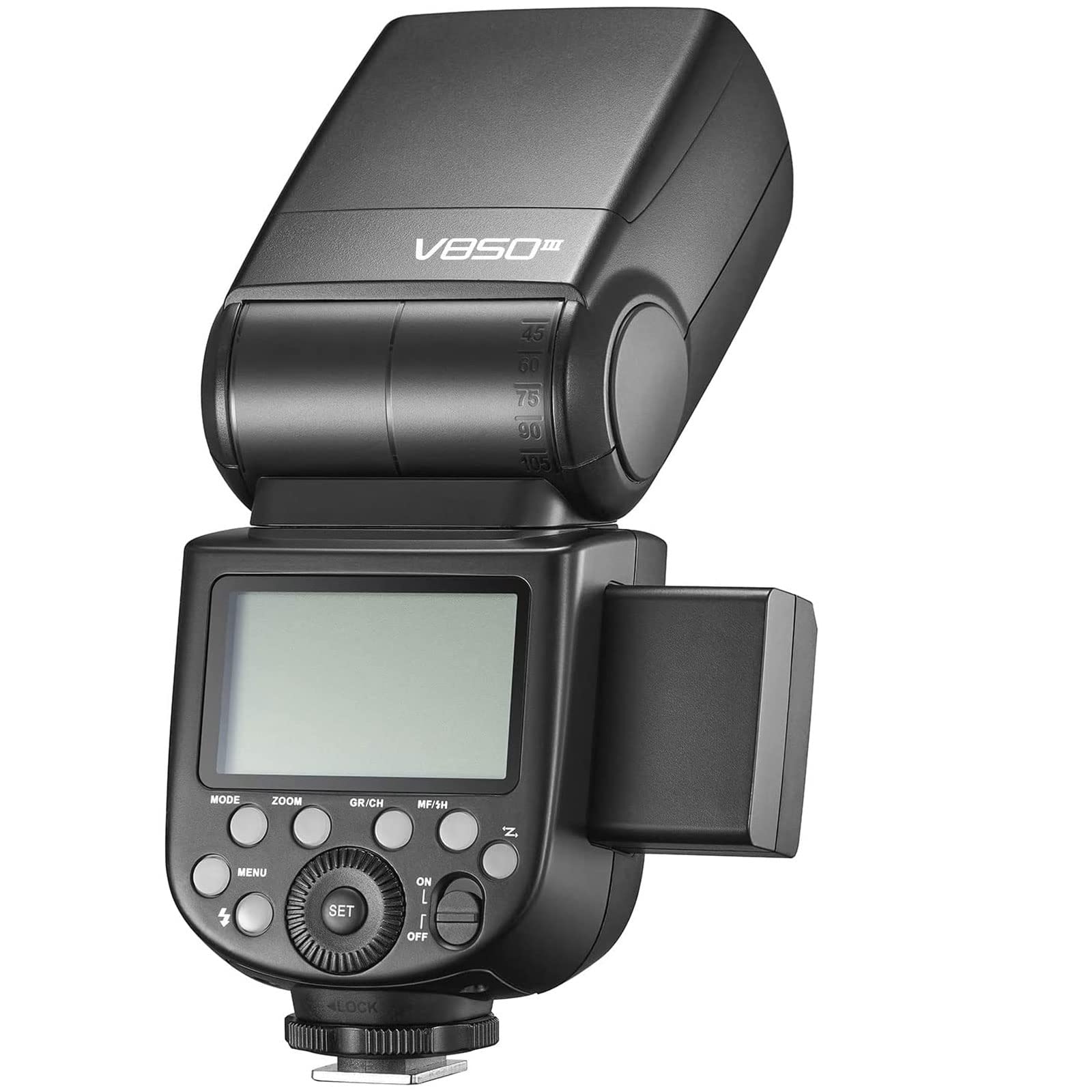 Godox V850III 76Ws Flash Speedlight 2.4G X System 1/8000s HSS 450 Shots Li-ion Battery 20-200mm Zoom for Canon Nikon Sony Fuji