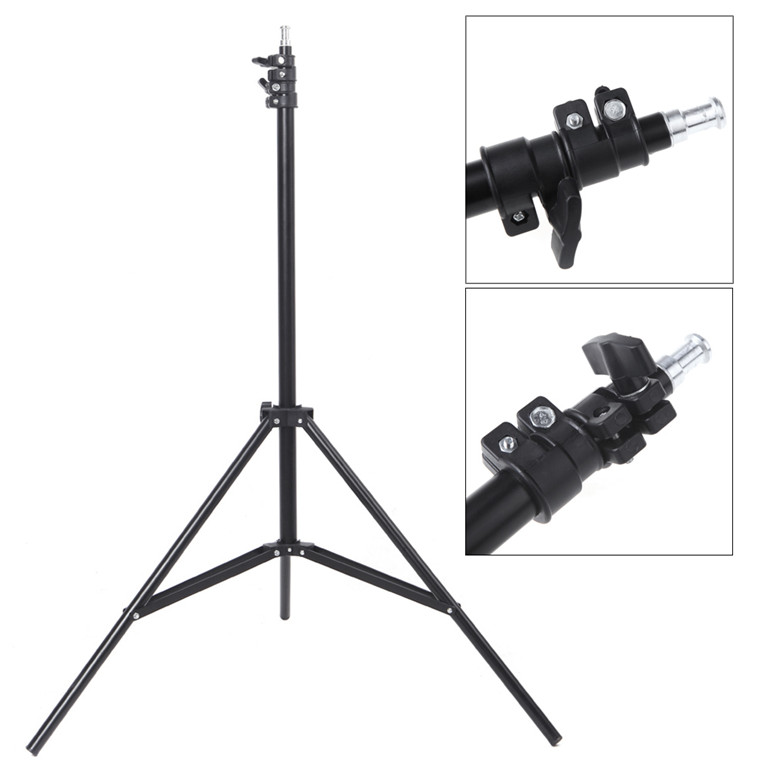 Photography Studio Softbox Kit Photo Lighting Five-capped Lamp Holder Lighting+ 50*70cm Softbox+2m Light Stand Photo Soft Box