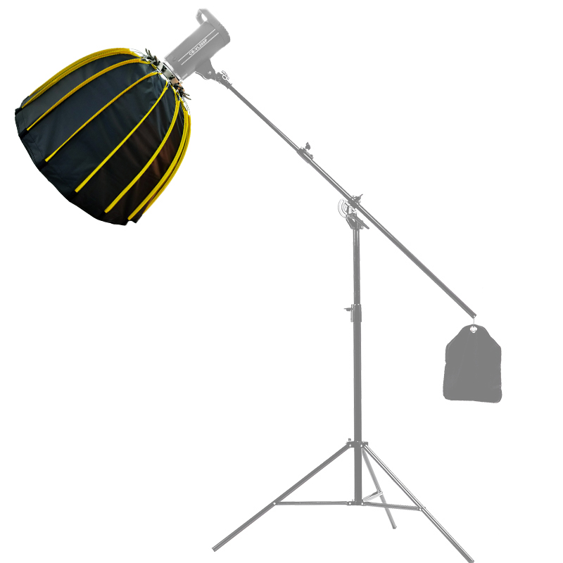 90cm Parabolic Softbox Professional Quick Set-up Deep Softbox With Grid And Bowen Mount For Studio Led Light