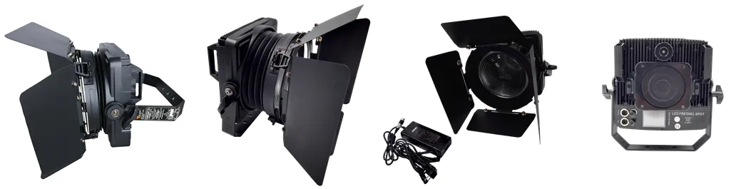 200W Small Folding LED Fresnel Soft Light Details