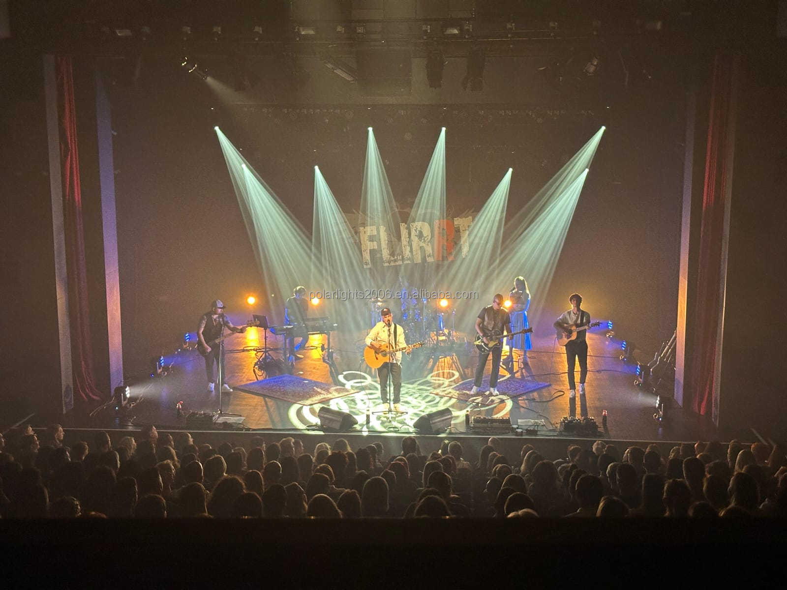 Polarlights 350W LED BSW 3in1 Moving Head Hybrid Moving Head With CMY BSW Moving Head For Events Theater Club Rental Stage