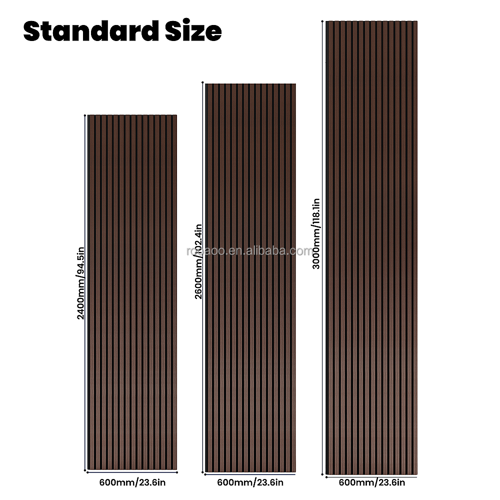 Oak Slat Wood Panels