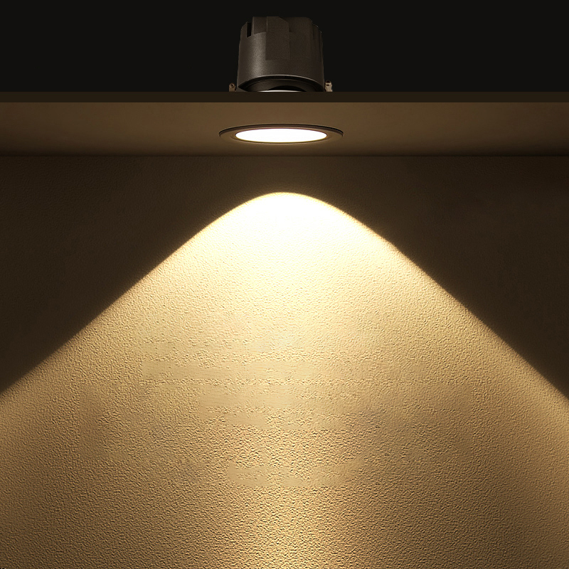 Modern Home Office LED Spotlight High Display Anti6000K Daylight Warm White Aluminum IP44 Recessed