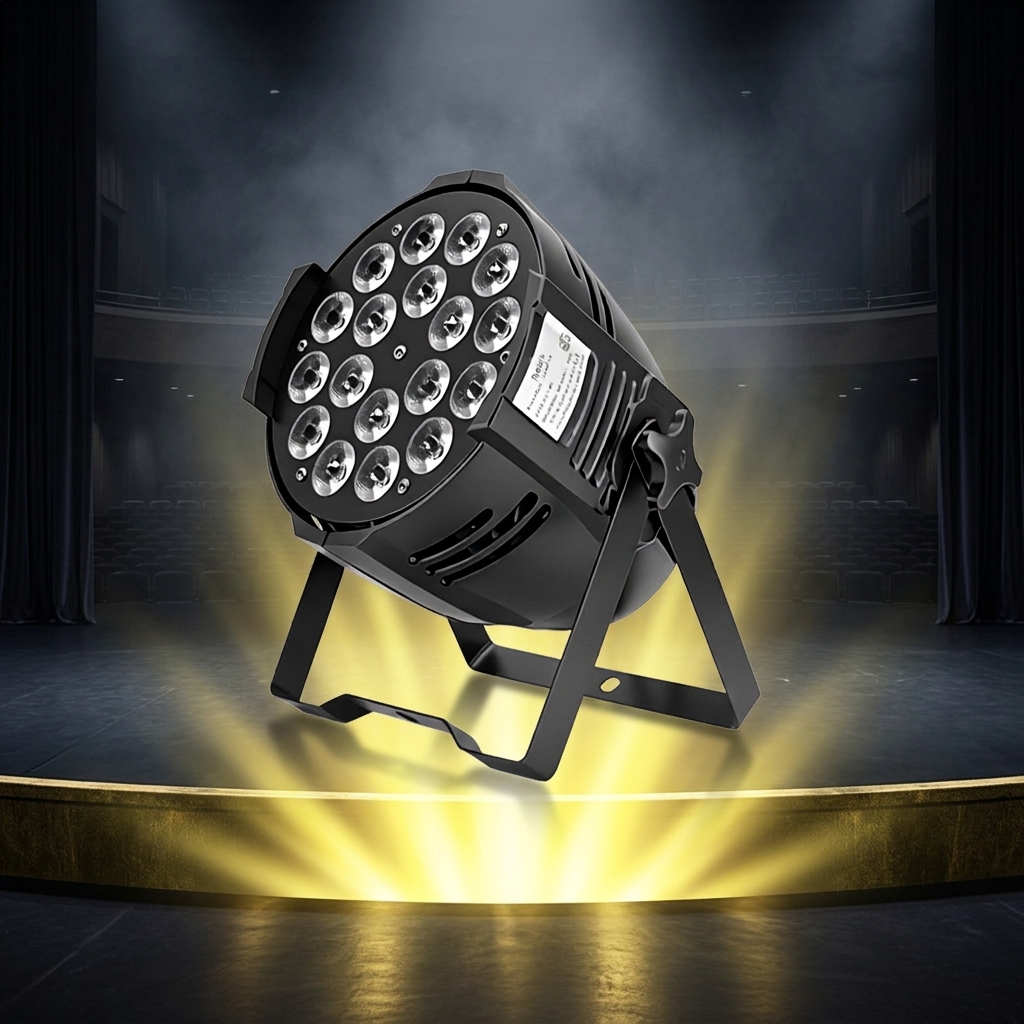 18PCS*10W Cast Aluminum RGBW 5IN1 Led Par Light With DMX512 Control Full Color Dj Light