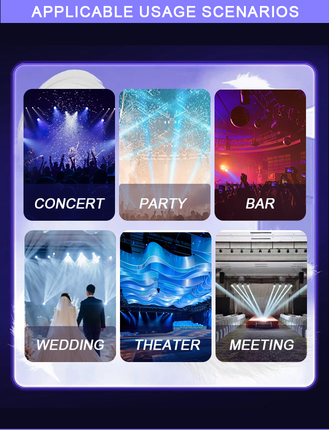 Wedding Outdoor DJ 18x18w RGBWA UV 6in1 LED Par Can Stage Lights for Outdoor Weddings