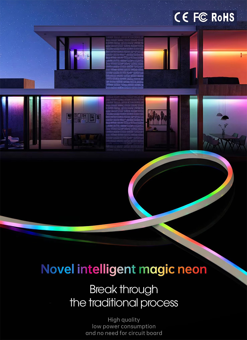 Flexible Neon Strip Light Detail 1