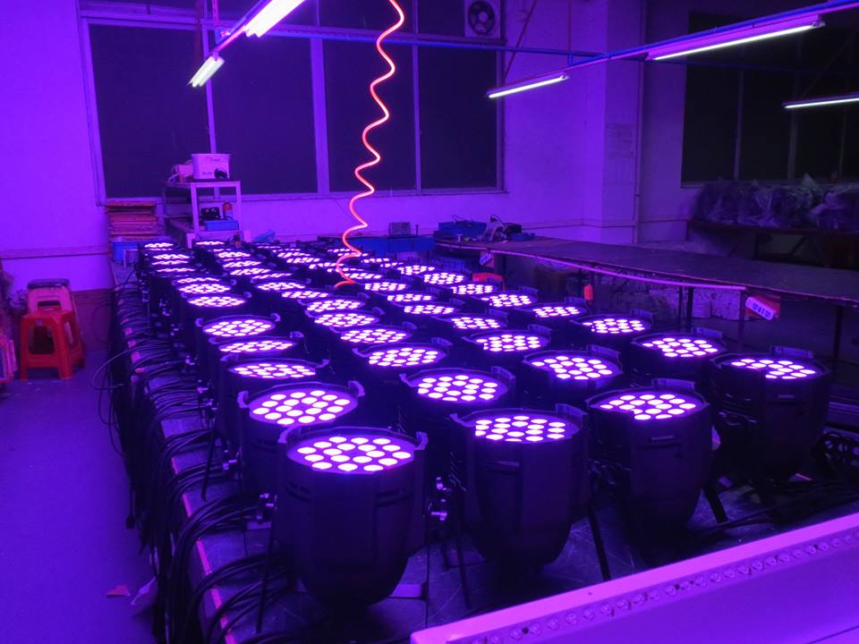 Finished Stage Light Products Batch